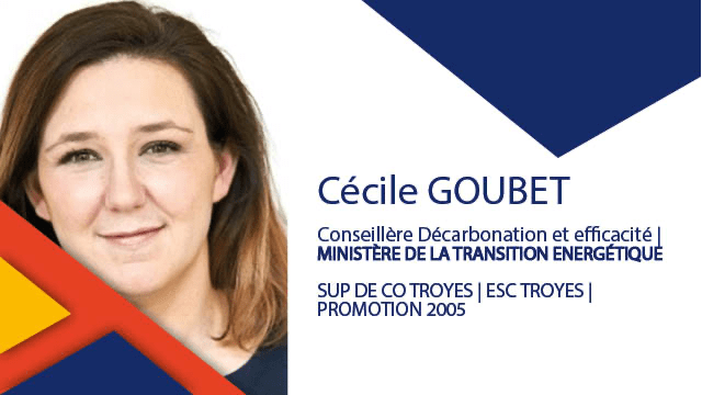 | NOMINATION | Cécile GOUBET est nommée conseillère décarbonation, sobriété et efficacité énergétiques